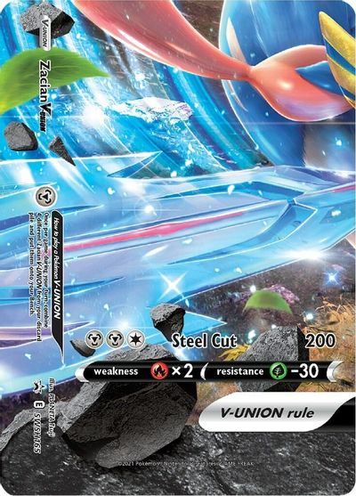 Zacian V-Union (SWSH165) [Espada y escudo: Promociones de Black Star] 