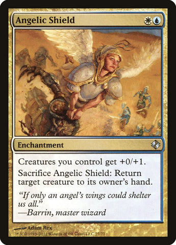 Escudo angelical [Mazos de duelo: Venser vs. Koth] 