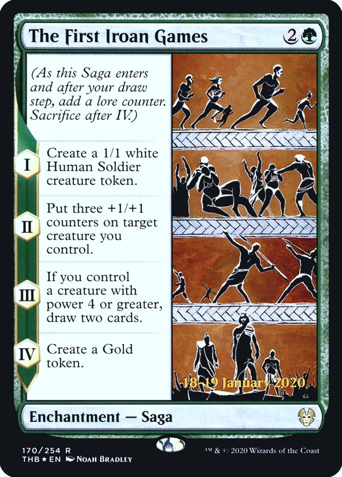 Los primeros juegos de Iroan [Promociones de presentación de Theros Beyond Death] 