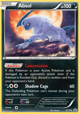 Absol (XY178) [XY: Promociones de Black Star] 