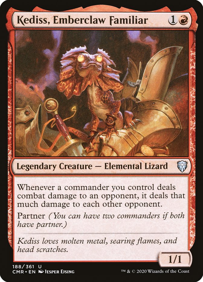 Kediss, familiar de Emberclaw [Comandante Legends] 