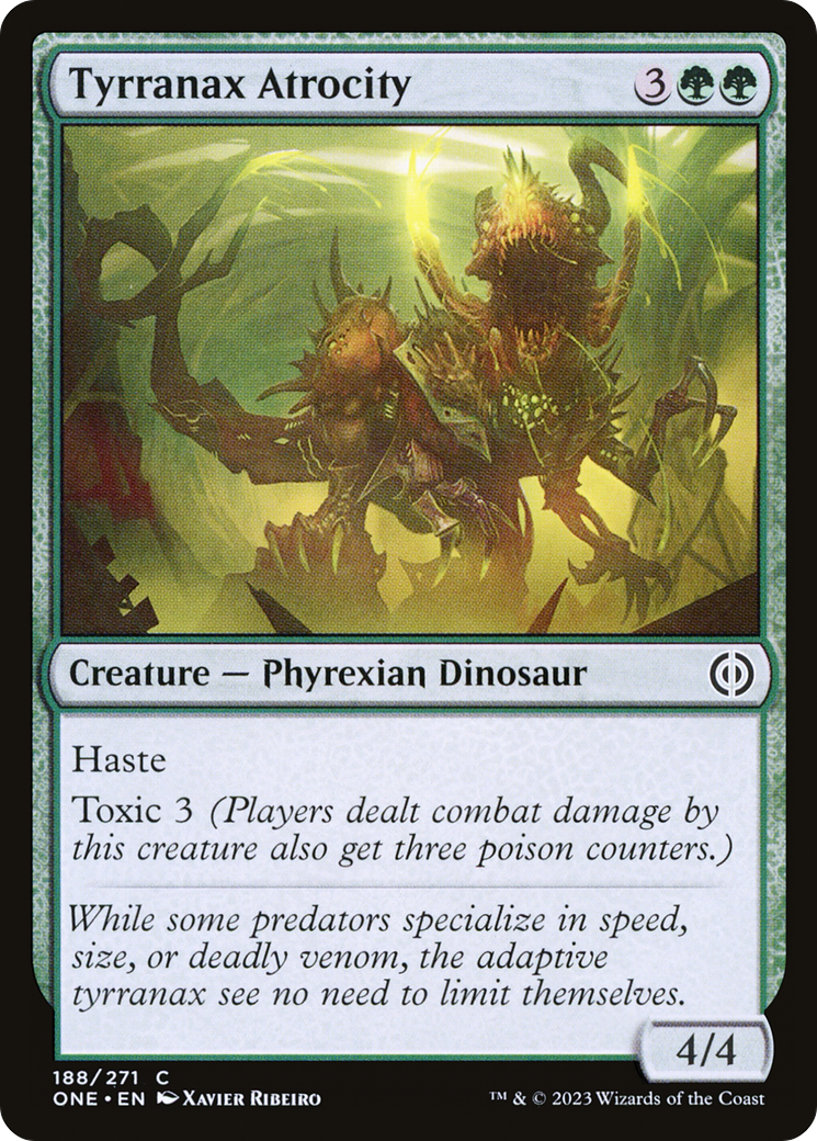 Atrocidad de Tyrranax [Pyrexia: Todos serán uno] 
