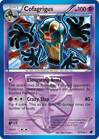 Cofagrigus (57/116) [Blanco y negro: Congelación de plasma] 