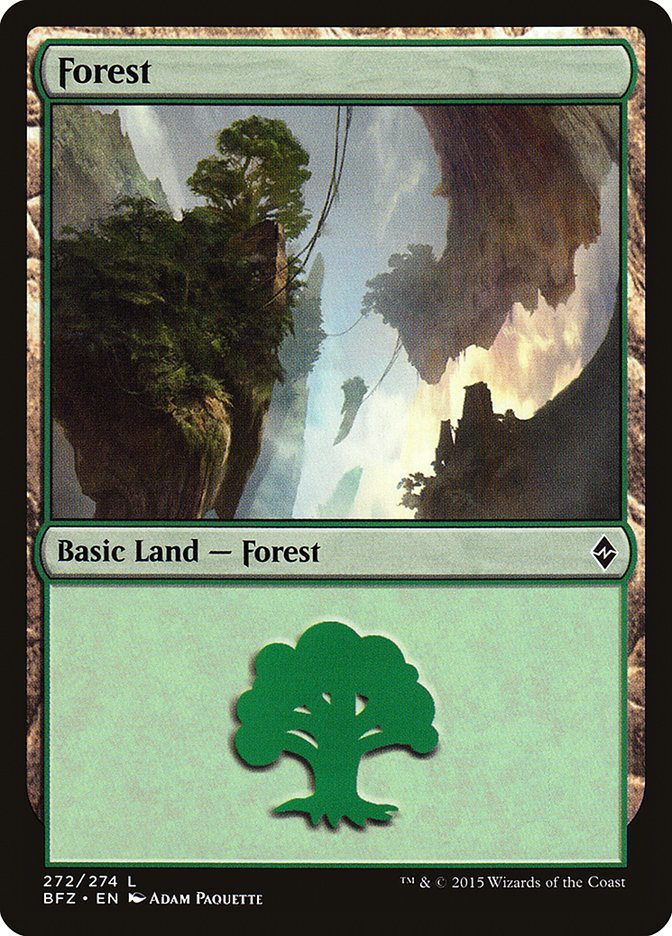 Bosque (272) [Batalla por Zendikar] 