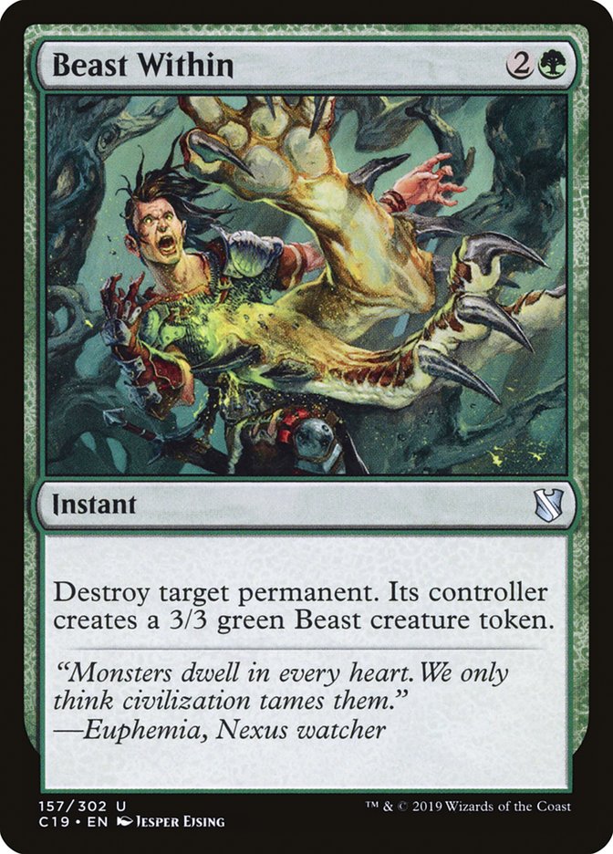 Bestia interior [Commander 2019] 