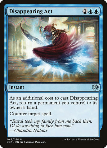 Ley de desaparición [Kaladesh] 