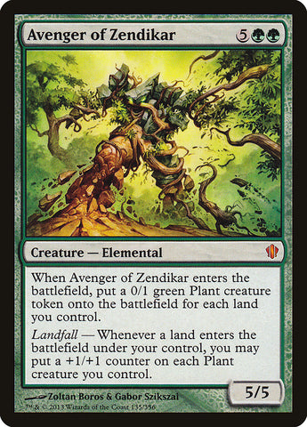 Vengador de Zendikar [Comandante 2013] 