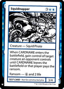 Squidnapper [Tarjetas de prueba de juego Mystery Booster] 