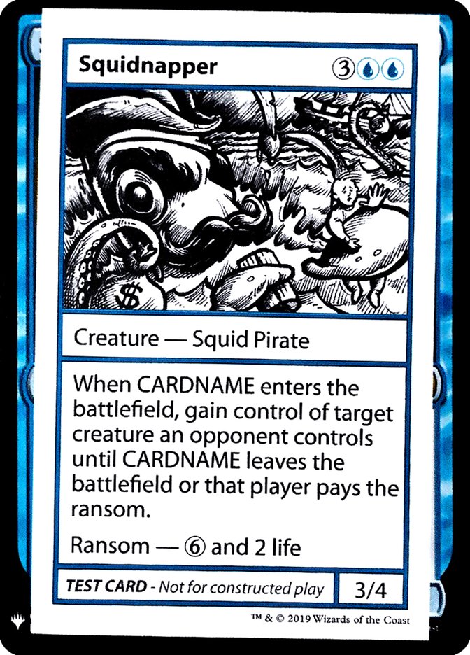 Squidnapper [Tarjetas de prueba de juego Mystery Booster] 