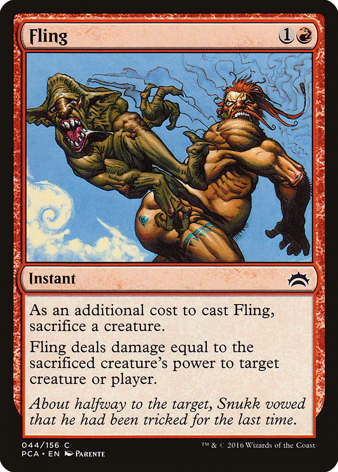 Fling [Antología Planechase] 