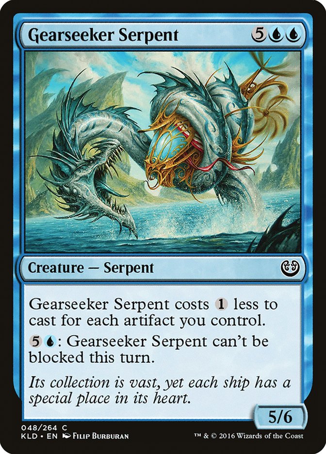 Serpiente buscadora de engranajes [Kaladesh] 