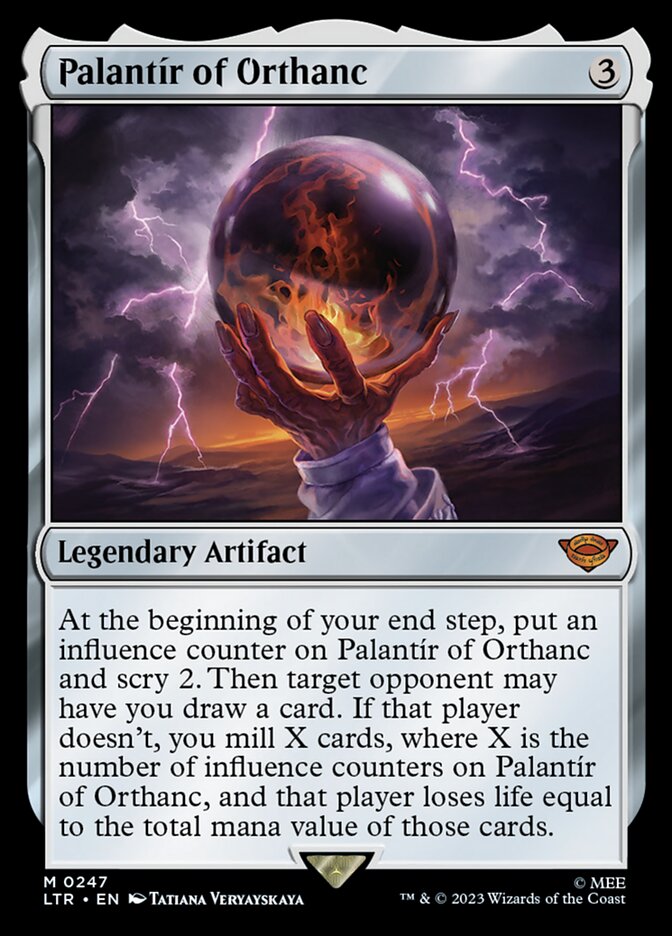 Palantir de Orthanc [El Señor de los Anillos: Cuentos de la Tierra Media] 