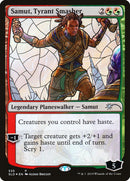 Samut, Tyrant Smasher (vidrieras) [Promociones de lanzamiento de Secret Lair] 