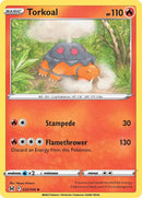 Torkoal (023/196) [Espada y escudo: Origen perdido] 