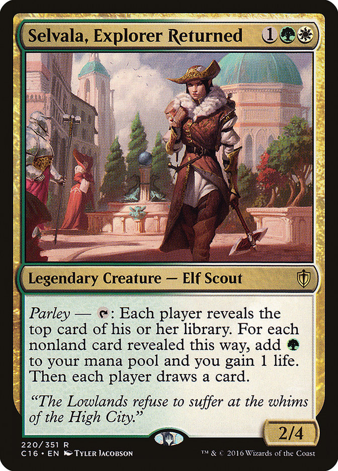 Selvala, Explorer regresó [Commander 2016] 