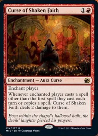 La maldición de la fe quebrantada [Innistrad: Caza de medianoche] 