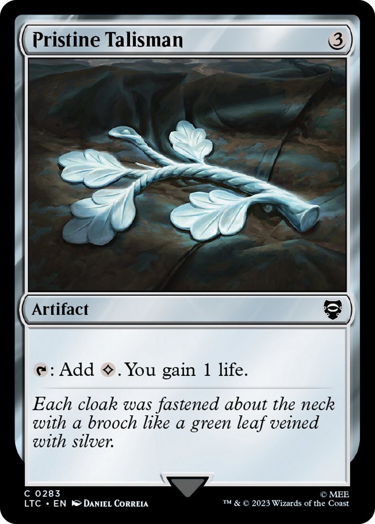 Pristine Talisman [El Señor de los Anillos: Tales of Middle-Earth Commander] 