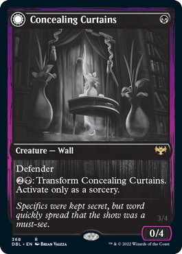 Cortinas ocultas // Ojo revelador [Innistrad: función doble] 