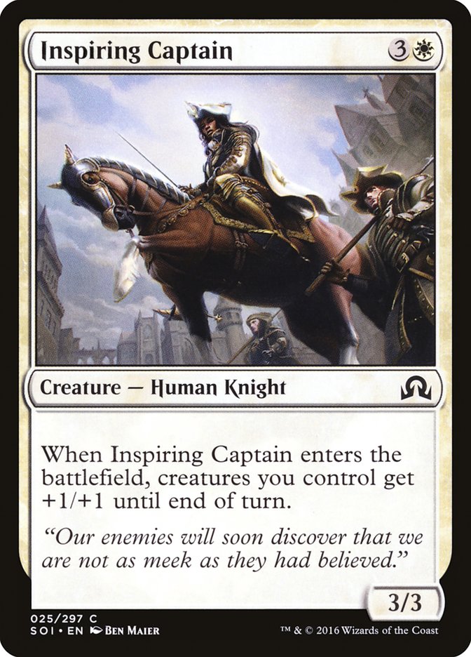Capitán inspirador [Sombras sobre Innistrad] 