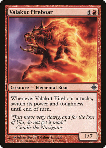 Jabalí de fuego Valakut [El ascenso de los Eldrazi] 
