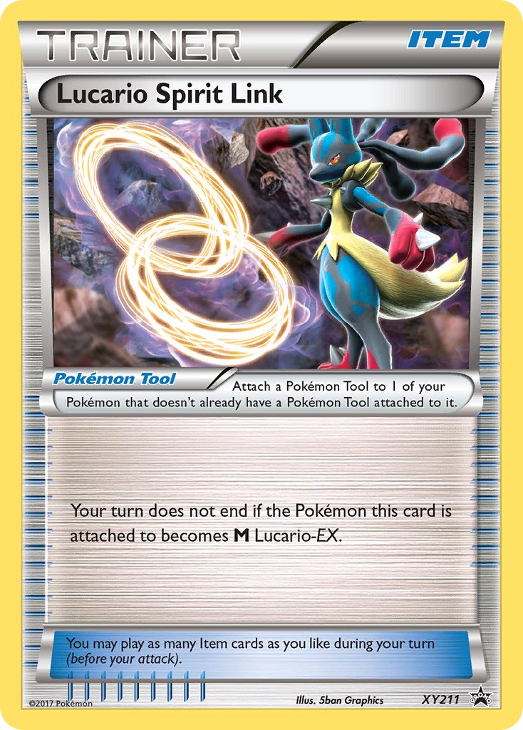 Enlace espiritual de Lucario (XY211) [XY: Promociones de Black Star] 