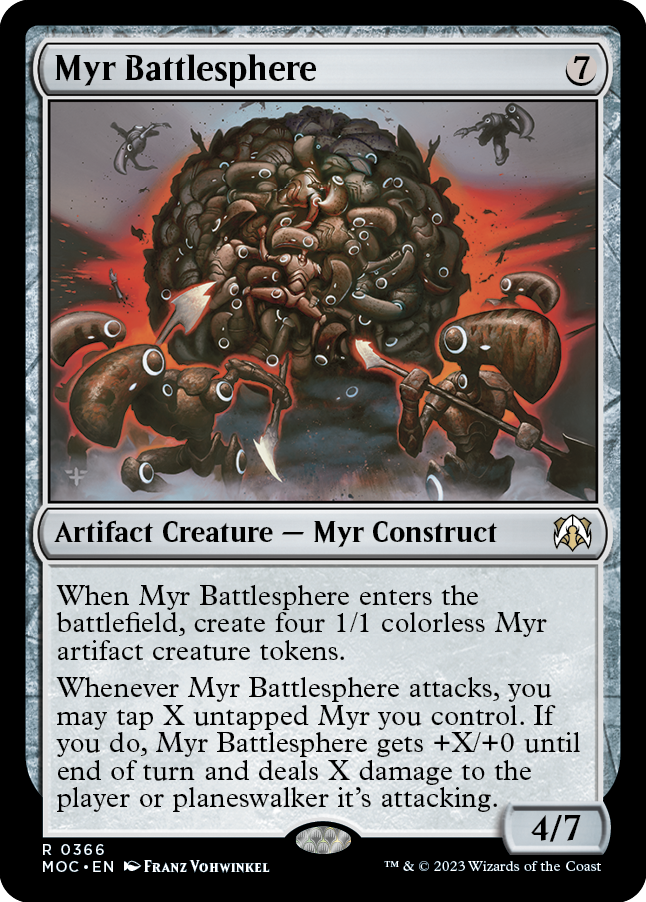 Myr Battlesphere [Marcha del comandante de la máquina] 