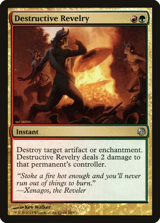 Juerga destructiva [Duel Decks: Heroes vs. Monsters] 