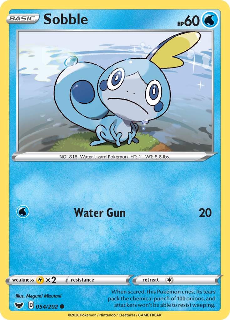 Sobble (054/202) [Espada y escudo: conjunto básico] 