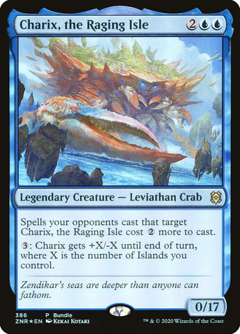 Charix, la isla furiosa (386) [Promociones de Zendikar Rising] 
