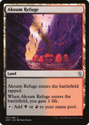 Refugio Akoum [Mazos de duelo: Zendikar contra Eldrazi] 