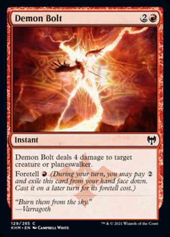 Rayo demoníaco [Kaldheim] 