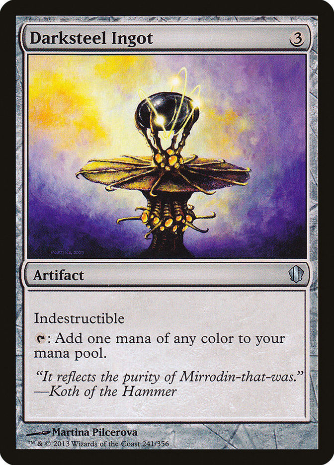 Lingote de acero oscuro [Commander 2013] 