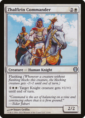 Comandante Zhalfirin [Mazos de duelo: Caballeros contra dragones] 