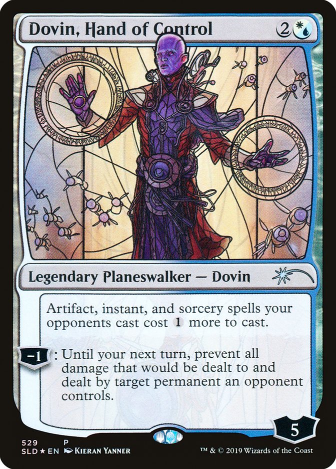 Dovin, mano de control (vidrieras) [Promociones de entrega de Secret Lair] 