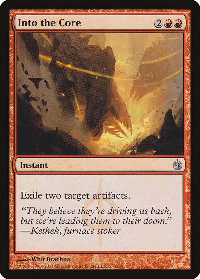 Hacia el núcleo [Mirrodin asediado] 
