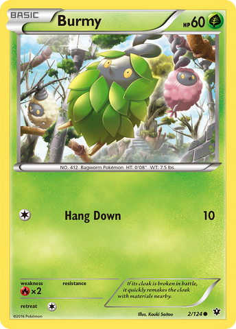Burmy (2/124) [XY: Destinos en colisión] 