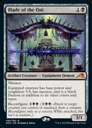 Blade of the Oni (Paquete promocional) [Kamigawa: Neon Dynasty Promos] 