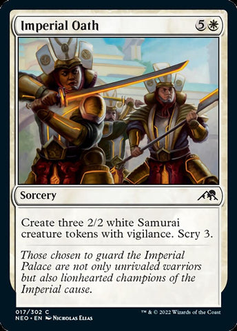 Juramento Imperial [Kamigawa: Dinastía Neón] 