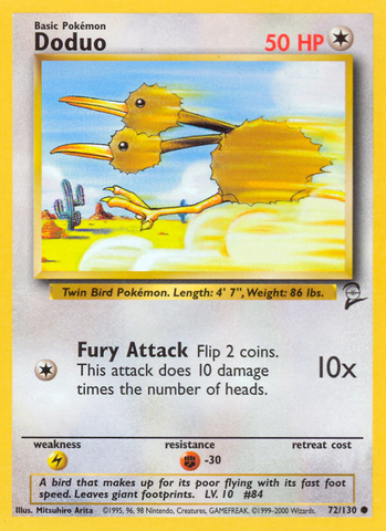 Doduo (72/130) [Conjunto básico 2] 