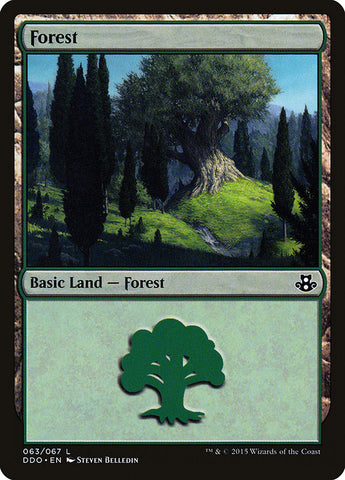 Bosque (63) [Mazos de duelo: Elspeth contra Kiora] 