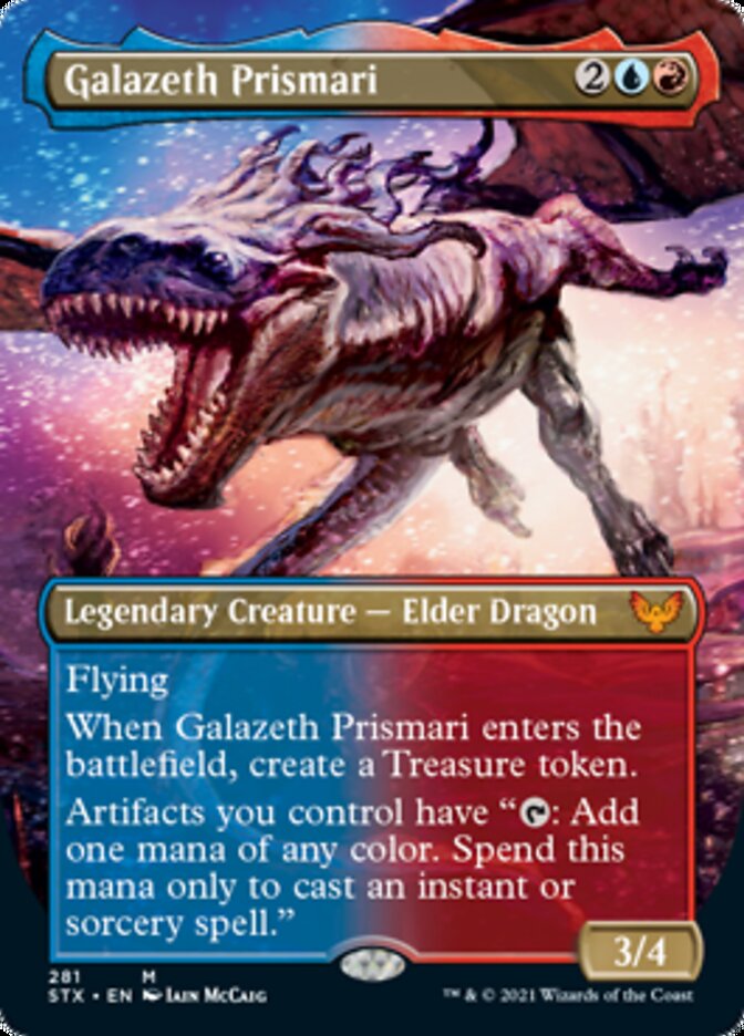 Galazeth Prismari (Arte alternativo sin fronteras) [Strixhaven: Escuela de Magos] 