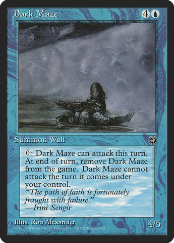 Dark Maze (texto con sabor a Irini Sengir) [Homelands] 