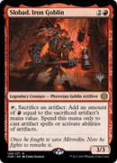 Slobad, Iron Goblin (Paquete promocional) [Phyrexia: All Will Be One Promos] 