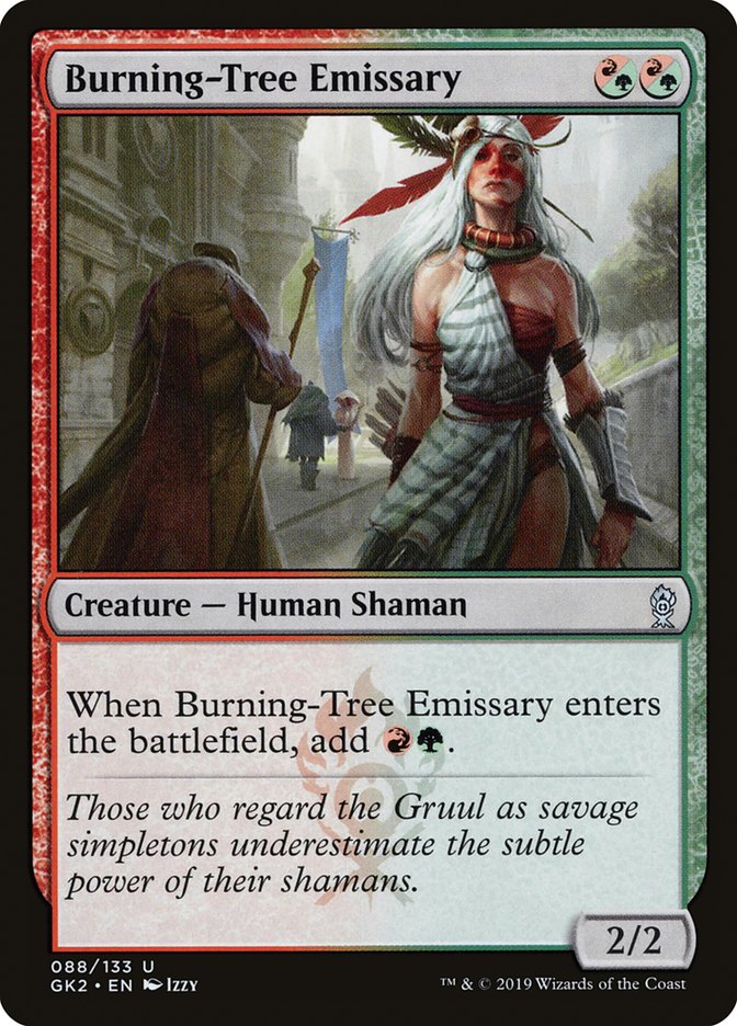 Emisario del Árbol Ardiente [Kit del Gremio de Lealtad de Rávnica] 