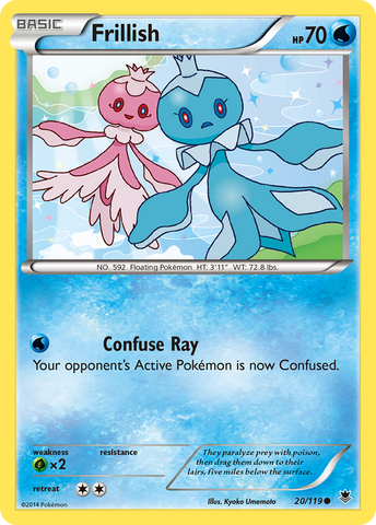 Frillish (20/119) [XY: Fuerzas fantasma] 