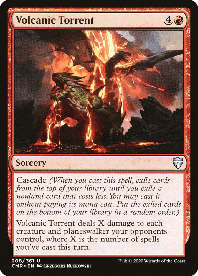 Torrente volcánico [Commander Legends] 