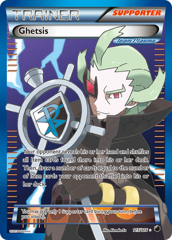 Ghetsis (115/116) [Blanco y negro: Plasma Freeze] 