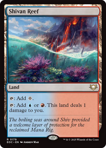 Shivan Reef [Edge of Eternities Commander]