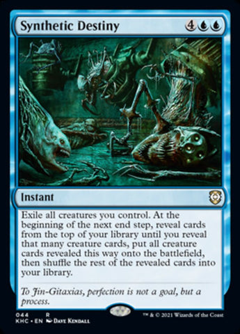 Destino sintético [Kaldheim Commander] 