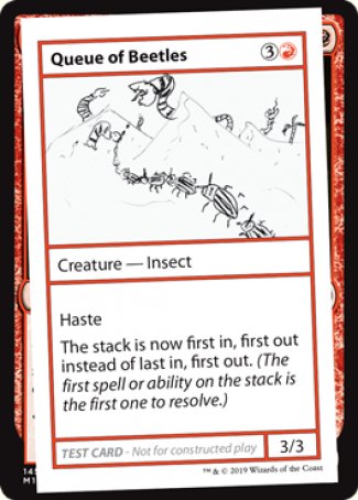 Cola de escarabajos (edición 2021) [Tarjetas de prueba de juego Mystery Booster] 